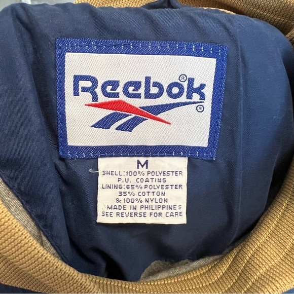 Vintage Reebok University Of Notre Dame Windbreaker Pullover Sweatshirt - Picture 3 of 3